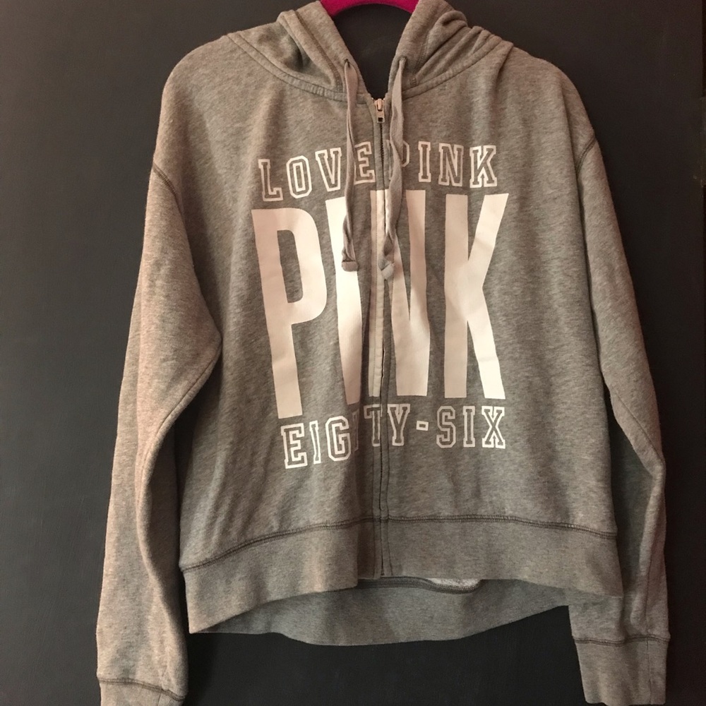Gray Victoria Secret Pink Hoodie!